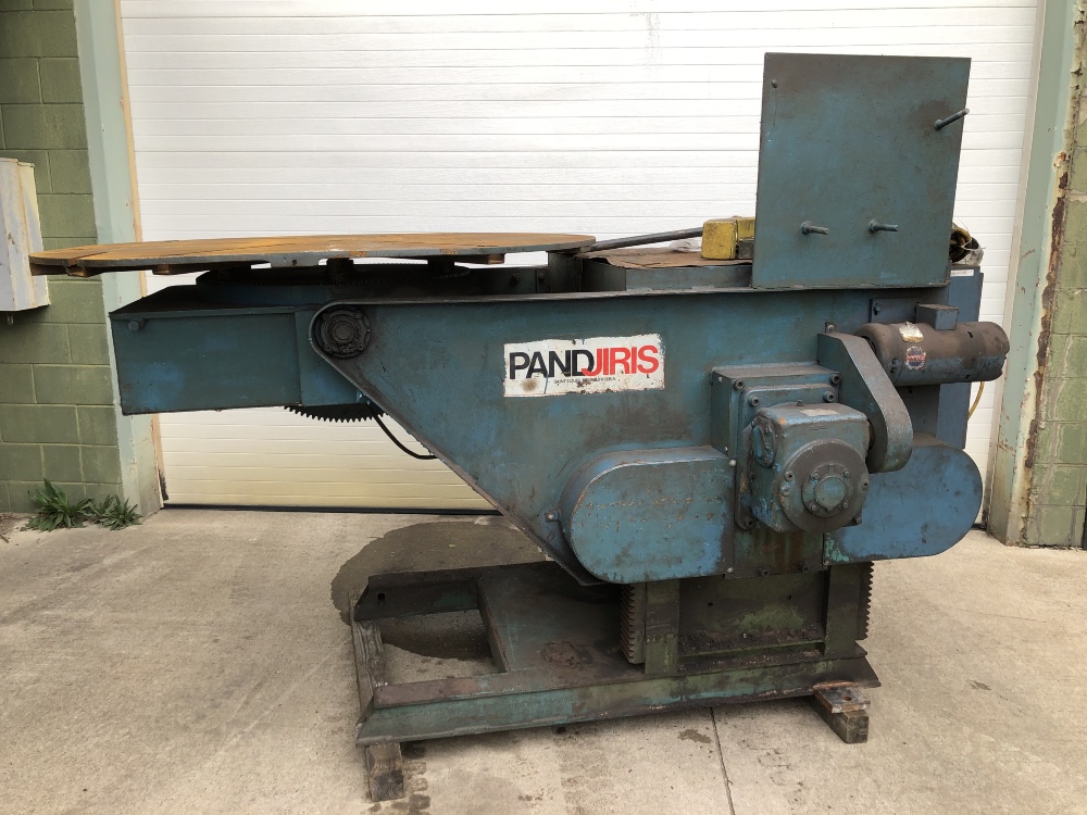 3000 lb. Pandjiris #POSIT30-12, power tilt, power elevation, power rotation, 50" x 62" table, 1998, Tag #16227 - Image 1
