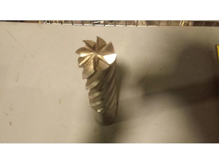 Roughing end mill, 2" Kestag #100-604, 9.3" overall length, 8 flutes - Image 3