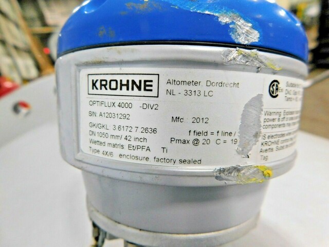 Krohne #Altometer-Optiflux-4000, flowtube flow meter, new - Image 8