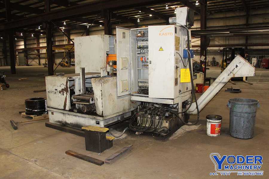 17" x 17" Kasto #Kastotec-A44, horizontal saw, 1-1/2" blade, hydraulic vise, 2001, #69870 - Image 4