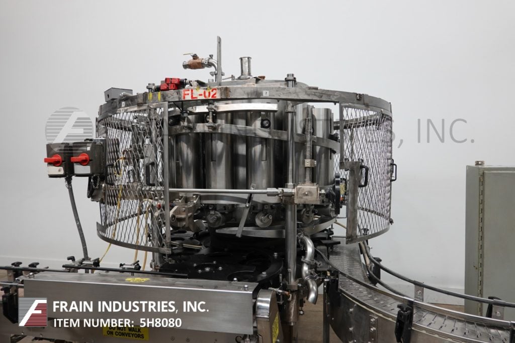 Elmar #RPE-514G, automatic, rotary piston filler, worm screw to star wheel indexing, 14 filling heads set on - Image 2