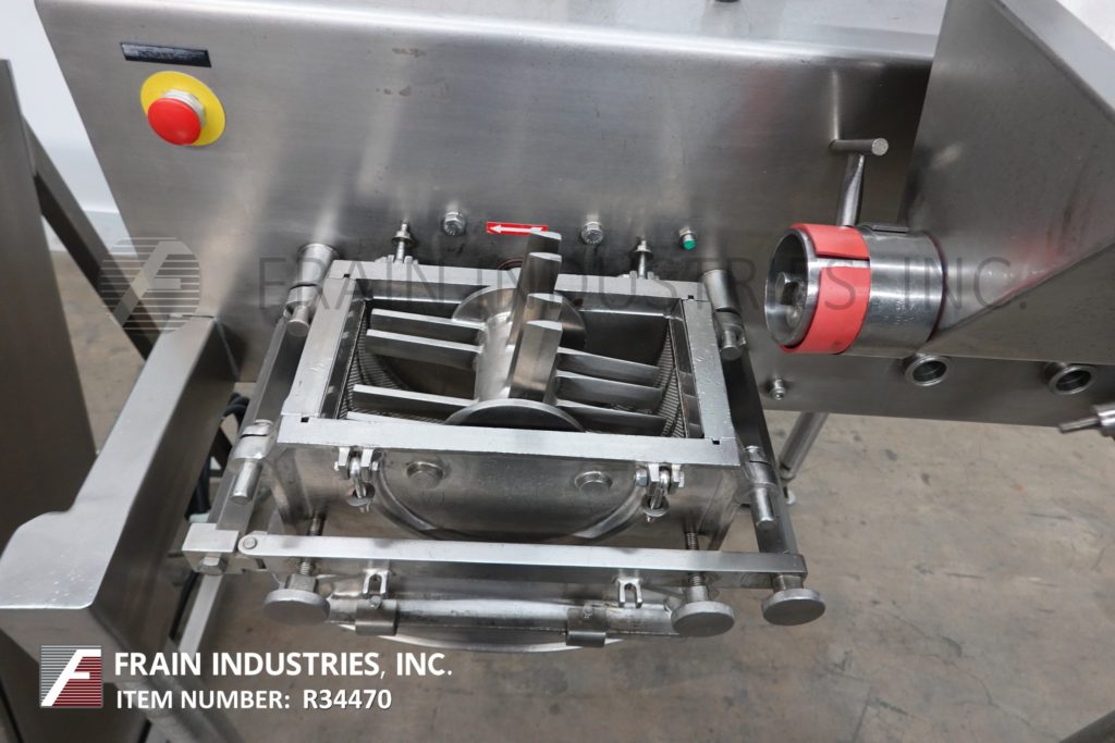 Fitzpatrick #D6A, compact, on-wall design, 316 Stainless Steel construction, hammer mill, 12" long x 12" wide - Image 2