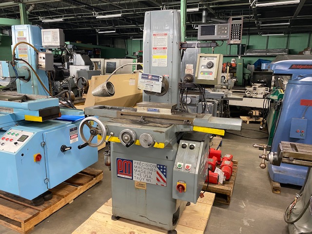 6" x 12" Parker #2Z, surface grinder, electromagnetic chuck, Acu-Rite 2-Axis digital read out, one shot lube - Image 1
