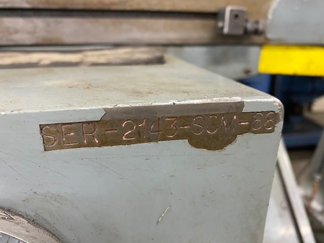 6" x 12" Parker #2Z, surface grinder, electromagnetic chuck, Acu-Rite 2-Axis digital read out, one shot lube - Image 2