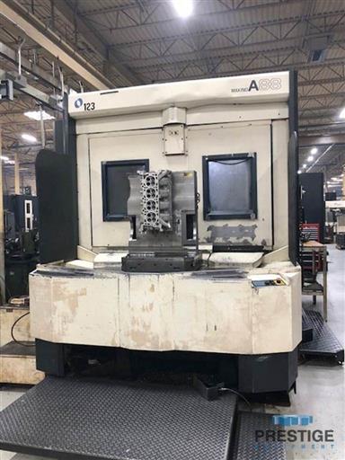 Makino #A88, 35.4" X, 31.5" Y, 24.8" pallets, 0.001 deg index, Pro 3 CNC, 1000 psi thru spindle coolant, 40 - Image 1