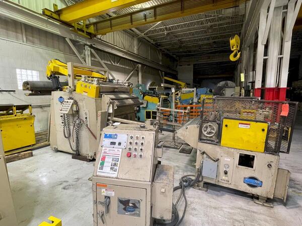 15000 lb. Coe Press Equipment #CPR-PO-15048/CPPS-PO-300-48/CPRF 448, Servo coil feed line, 48" width - Image 1