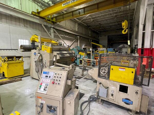 15000 lb. Coe Press Equipment #CPR-PO-15048/CPPS-PO-300-48/CPRF 448, Servo coil feed line, 48" width - Image 4