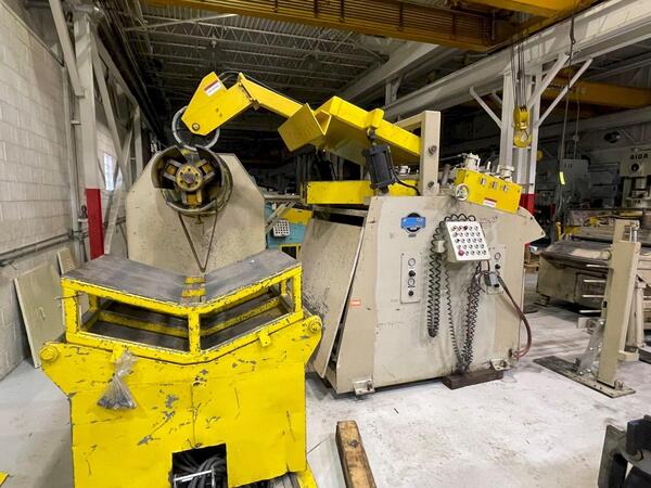 15000 lb. Coe Press Equipment #CPR-PO-15048/CPPS-PO-300-48/CPRF 448, Servo coil feed line, 48" width - Image 9