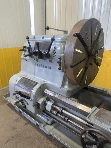 50" x 72" Axelson #A-32, heavy duty engine lathe, 36" chk, 4-jaw, 2.5" hole, 9" Steady Rest, #13104 - Image 8