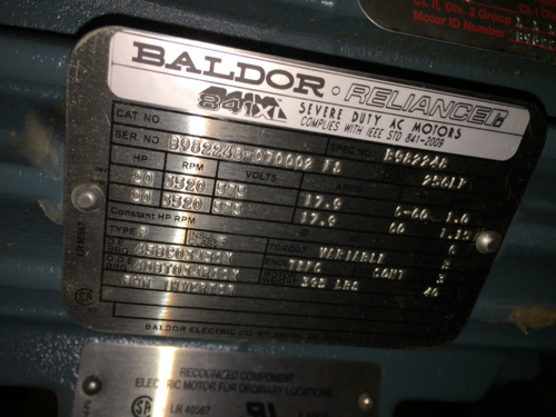 54 GPM @ 465' TDH, United - CPC #VP-CX-Flow, OH4, size S2x3x13,20HP Baldor motor - Image 8