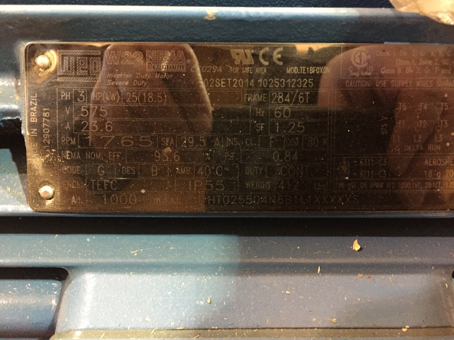 81 GPM @ 576' TDH, M Pumps #SC-Mag-M50/5S, side channel type, 25 HP Weg motor - Image 10