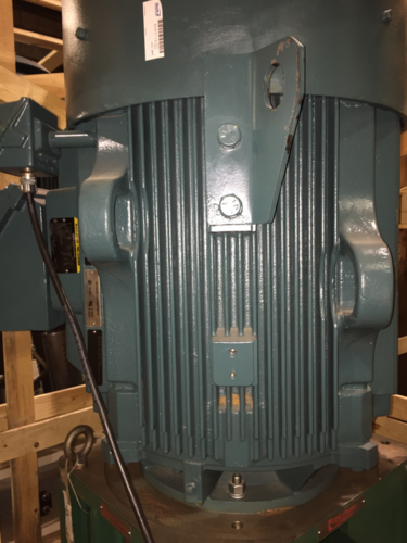 130 GPM, CPC Dilbit feed pump #VP-CX, type OH4, 125 HP Baldor motor 444LP - Image 3