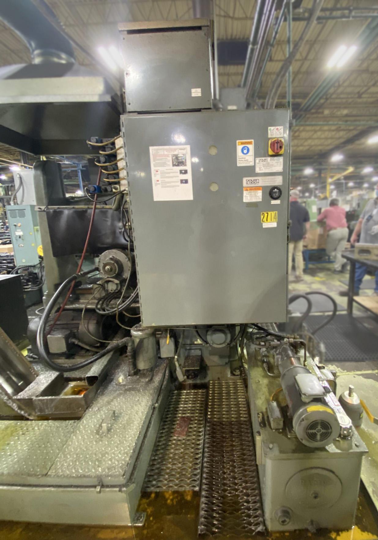 Bourn & Koch #22-15, gear hobbing machine, 22" work diameter, 3.5 DP, 6.25"hob dia, 1998 - Image 3