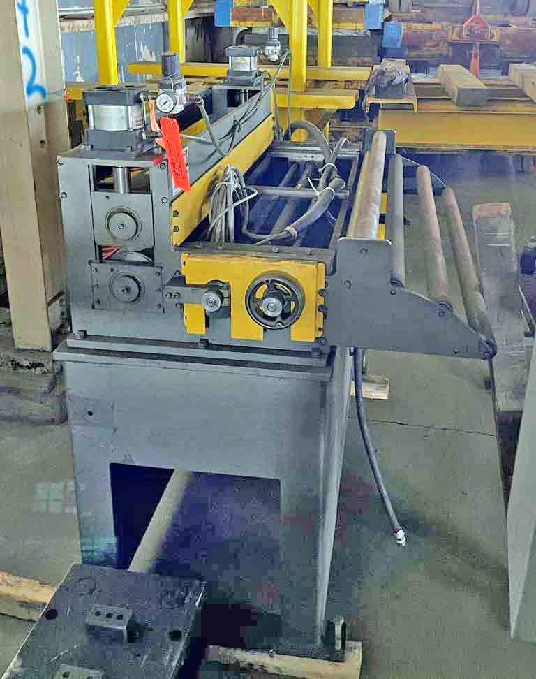 48" x .075" G. Macicania, servo feeder, 49" roll face, 5" diameter, entry catenary rolls, 2002 - Image 1