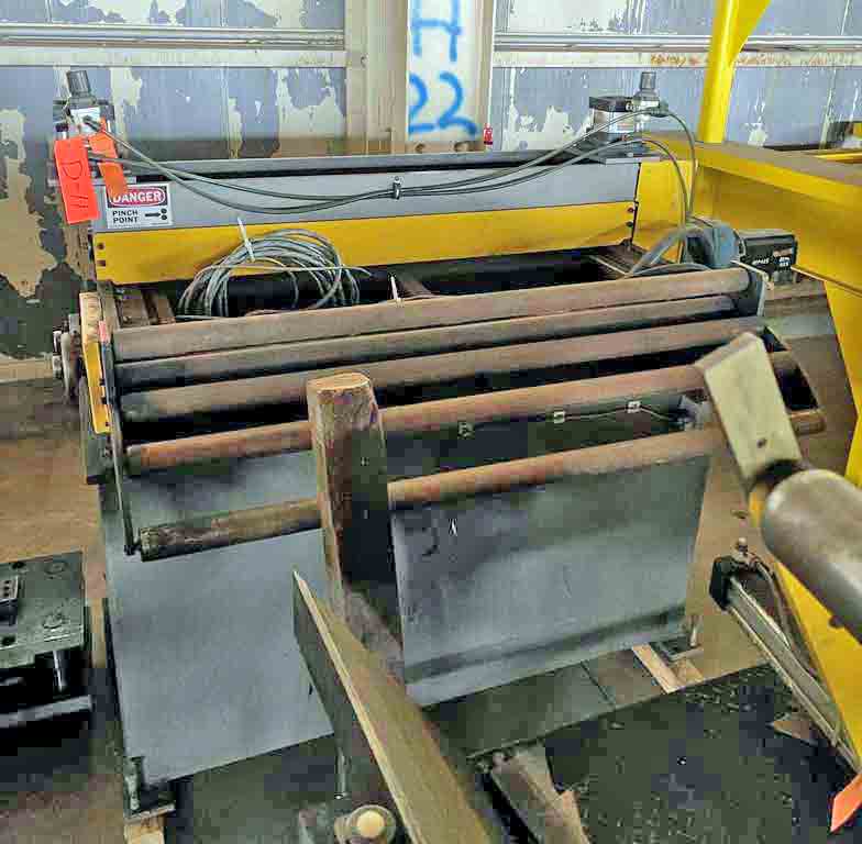 48" x .075" G. Macicania, servo feeder, 49" roll face, 5" diameter, entry catenary rolls, 2002 - Image 2