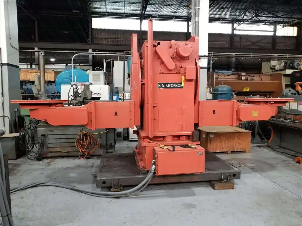 40000 lb. Aronson #RDE-RHS10/T342SD, 2-Axis dual motion dual platform, skyhook positioner, S42156 - Image 1