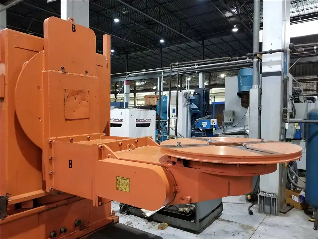 40000 lb. Aronson #RDE-RHS10/T342SD, 2-Axis dual motion dual platform, skyhook positioner, S42156 - Image 4
