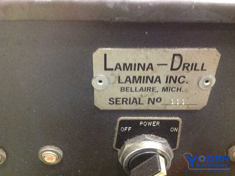 Lamina #Stinger, portable magnetic drilling & tapping machine, s/n 111, #65532 - Image 7