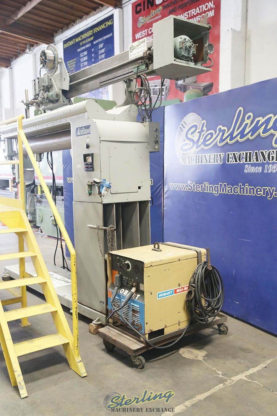 6' Airline Engineering & Welding #FAL-10313, 6' arm length, 6' arm height, #A6543 - Image 8