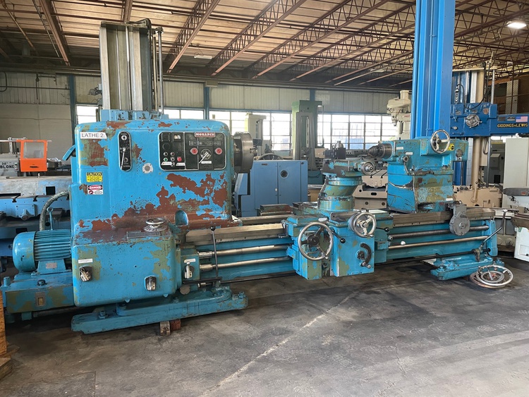 60" x 84" Monarch #4025-36x84, engine lathe, 48" swing over cross slide, 3-jaw 18" chuck, 30 HP, 220/440 V. - Image 1
