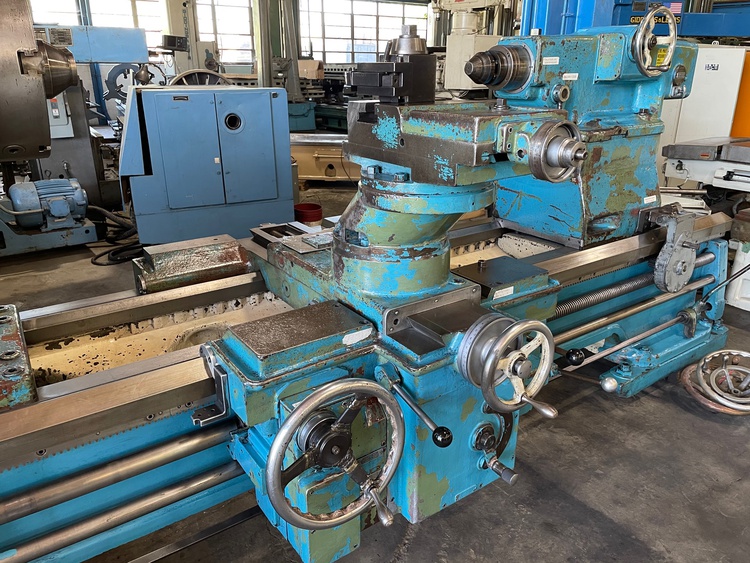 60" x 84" Monarch #4025-36x84, engine lathe, 48" swing over cross slide, 3-jaw 18" chuck, 30 HP, 220/440 V. - Image 5