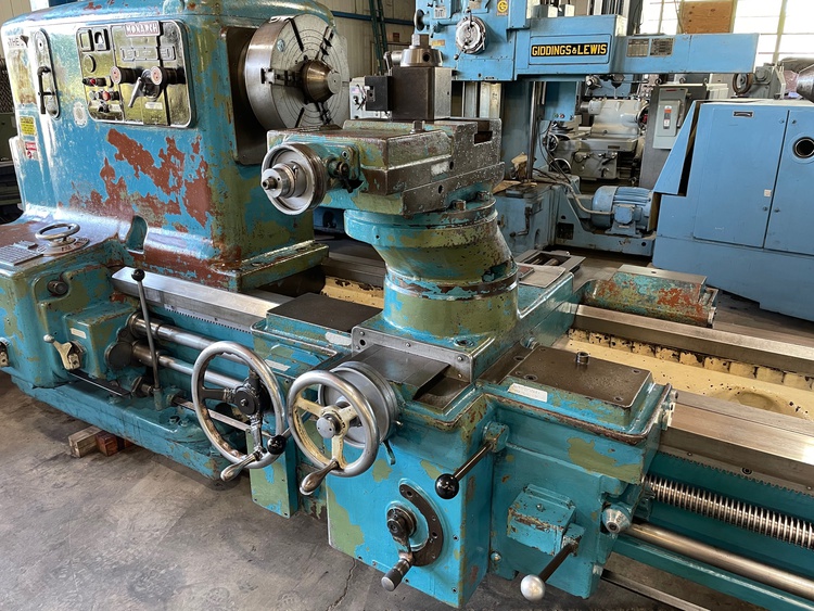 60" x 84" Monarch #4025-36x84, engine lathe, 48" swing over cross slide, 3-jaw 18" chuck, 30 HP, 220/440 V. - Image 6