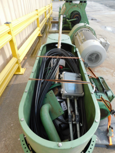 350 gallon L & A #T-703, batch kettle blending cooker, double rotating auger spiral coil batch cooker - Image 10