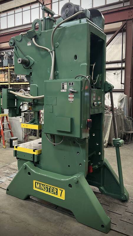 75 Ton, Minster #Superstock, 4" stroke, 21" Shut Height, 36" x24" bed, 90-180 SPM, 1980 - Image 5