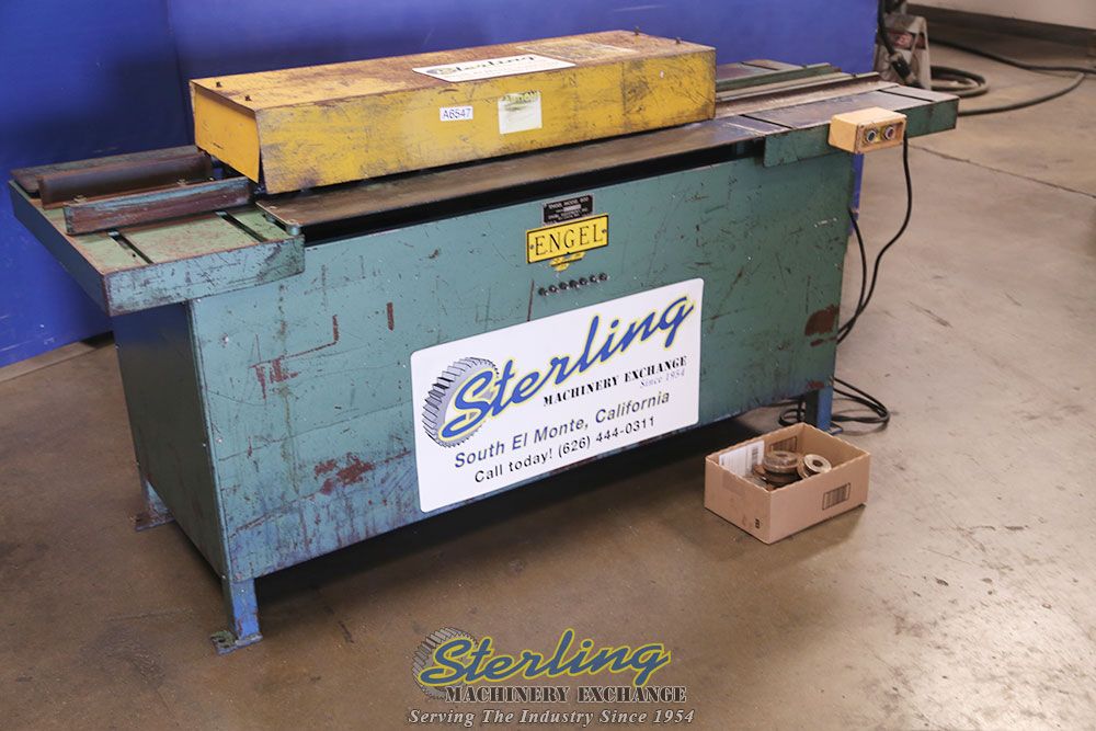 8 Stand, Engel #800, duplex rollformer, 20-26 gauge, 90 FPM, #A6547 - Image 8