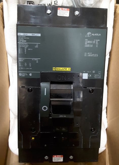 350 Amps, Square D, LAP36350, 600 V molded case circuit breaker - Image 1