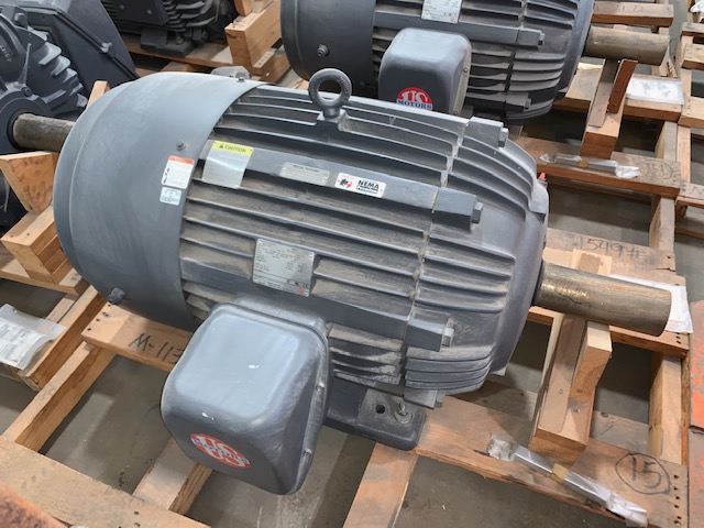 125 HP 1785 RPM U.S. Motors, Frame 444T, TEFC, 460 Volts (2 available) - Image 1
