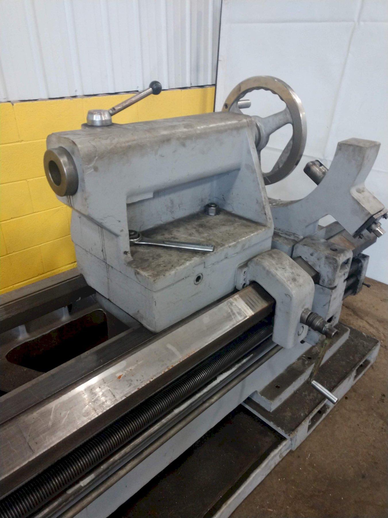 36"/48" x 150" Sirco #PA-36, gap engine lathe, 24" gap, 24" chuck, 4-jaw, 5.5" bore, 16" Steady Rest, 24" - Image 10