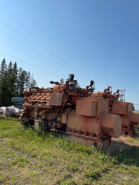 1000 KW Waukesha #L7042GL, Nat Gas generator set, core - Image 6