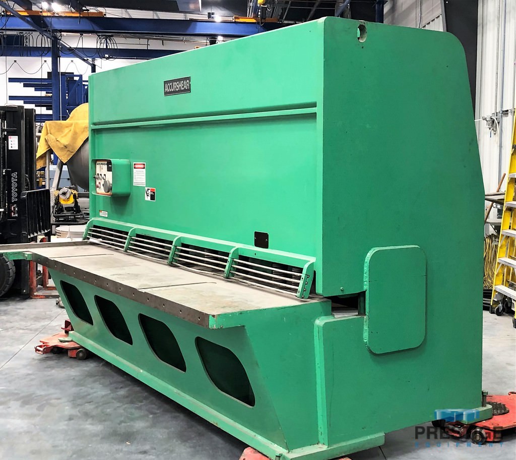 3/8" x 10' Accurshear #B837510, 40 SPM (Short), 30 HP, front squaring arm, #31116 - Image 2