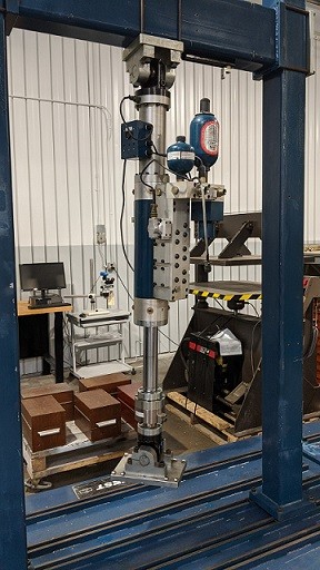 5.5 KIP (25 Kn) Servo Test Structural Test Frame - Image 5
