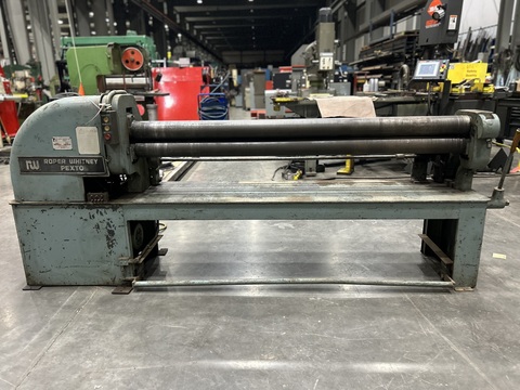 6.2' x 1/20" Roper Whintey #PF4-74, initial pinch power roll, 4-1/4" roll diameter, 2 HP - Image 2