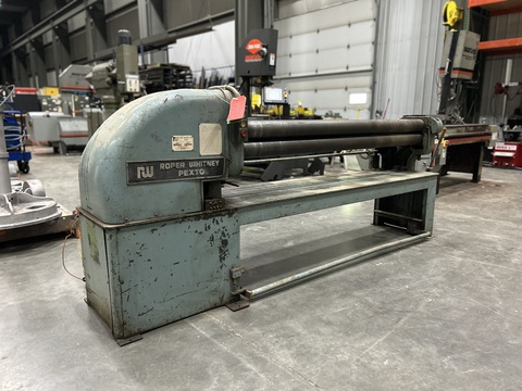 6.2' x 1/20" Roper Whintey #PF4-74, initial pinch power roll, 4-1/4" roll diameter, 2 HP - Image 3