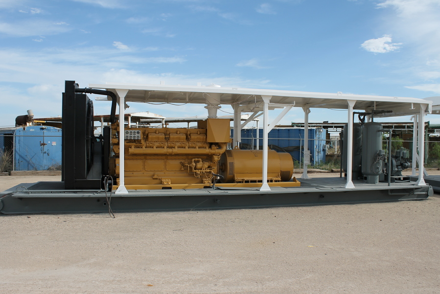 1030 KW Caterpillar #4-D399 SCR Packages, 347/600 Volts, 1200 RPM, 5000 hours, 1984 - Image 2
