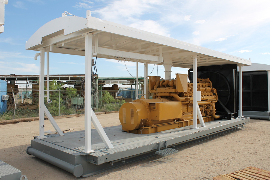 1030 KW Caterpillar #4-D399 SCR Packages, 347/600 Volts, 1200 RPM, 5000 hours, 1984 - Image 4