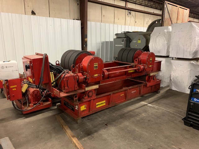 90 Ton, Ransome #DPRR/DIRR90, tank turning roll set, 1 drive & 1 idler, new, in stock - Image 1