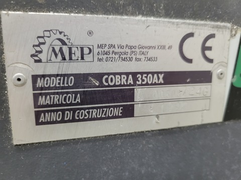MEP #COBRA-350AX, cold saw, #15028 - Image 5