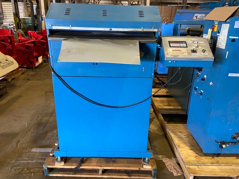 Rosenthal Sheetmaster #SM-30, 30" wide, with tension control, feed speed controls - Image 1