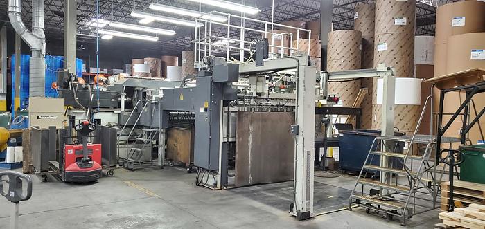 Maxson #DFK, dual rotary knife sheeter, 11"-57" width, 16"-60" lgth, 10000 lb. capacity, 2000 - Image 3