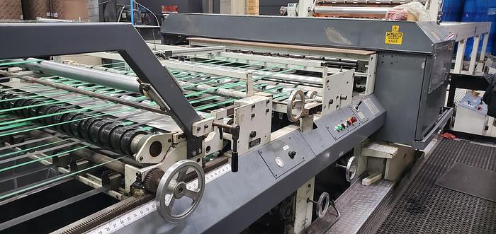 Maxson #DFK, dual rotary knife sheeter, 11"-57" width, 16"-60" lgth, 10000 lb. capacity, 2000 - Image 7