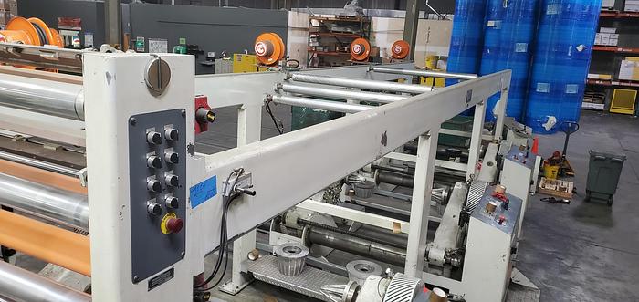Maxson #DFK, dual rotary knife sheeter, 11"-57" width, 16"-60" lgth, 10000 lb. capacity, 2000 - Image 9