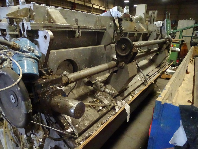 Holder Pamac, 110" air pad headbox, Stainless Steel wetted parts, (2) 10" OD rectifier rolls - Image 5