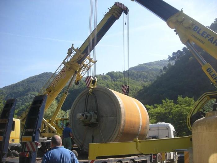 Carcano #Yankee-Dryer, 142" dia. x 126" face, grooved inside, complete w/bearings - Image 3