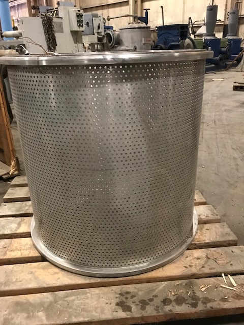 Bird #Axiguard-15, screen basket, .025" holes, unused - Image 1