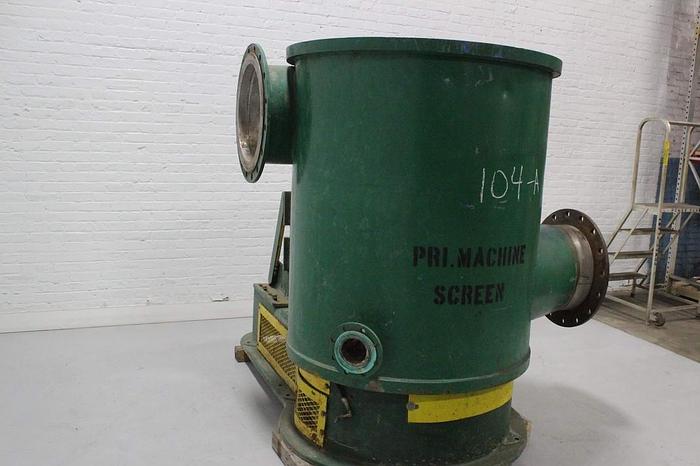 Bird #40, vertical pressure screen, Stainless Steel, belt driven - Image 3