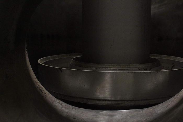 Bird #40, vertical pressure screen, Stainless Steel, belt driven - Image 6